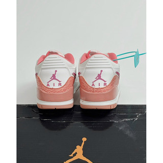 Giày sneaker Jo.rdan trắng gót hồng ( giá chưa bao gồm box bảo vệ )
