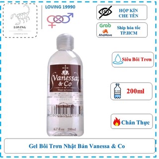 Gel Bôi Trơn VANESSA&CO nhập khẩu nhật bản 200ml (VANESSA)