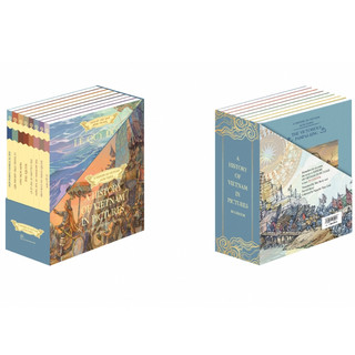Sách - combo 2: a history of vietnam in pictures - 8 books