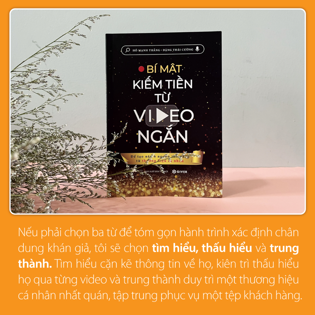 Sách - Bí Mật Kiếm Tiền Từ Video Ngắn - Để Tạo Nên 6 Nguồn Thu Nhập Từ Thương Hiệu Cá Nhân