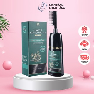 Dầu Gội Phủ Bạc Laco Black Hair 200ml giúp tóc đen tự tin sau 9 phút