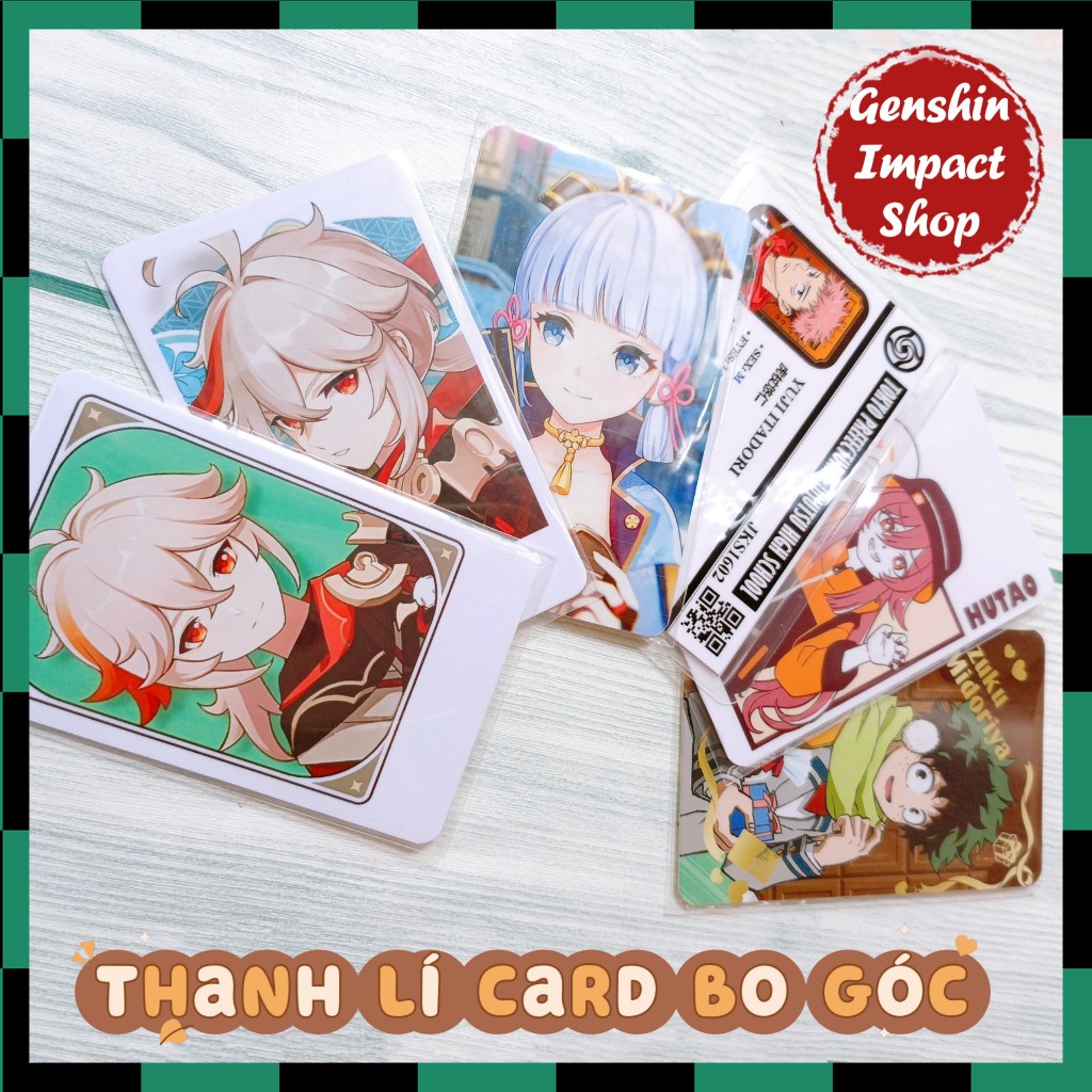 Thanh lý Card Boom Genshin Impact