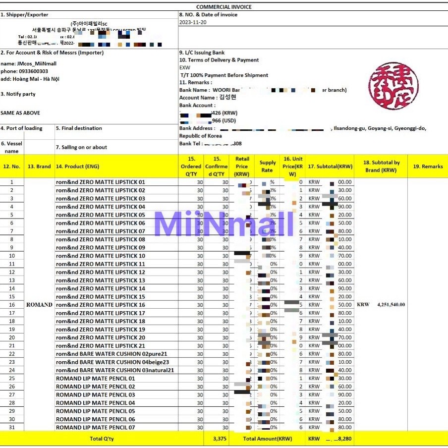 Phấn Nước Cho Da Căng Bóng ROMAND Bare Water Cushion SPF38 PA+++