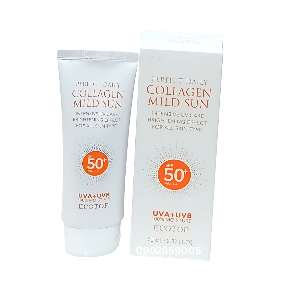 (Chính hãng 100%)Kem Chống Nắng Collagen Ecotop