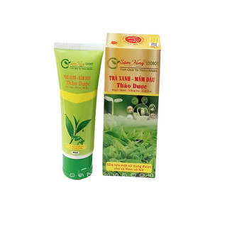 Sữa rửa mặt sato trà xanh sâm vàng