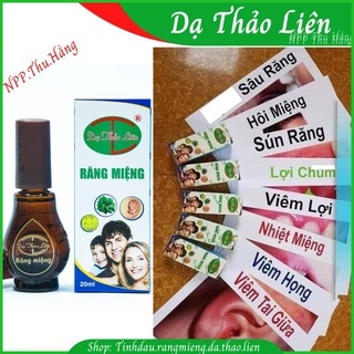 Chính Hãng 5ml, 20ml Tinh Dầu Răng Miệng Dạ Thảo Liên - Tinh Dầu Thiên