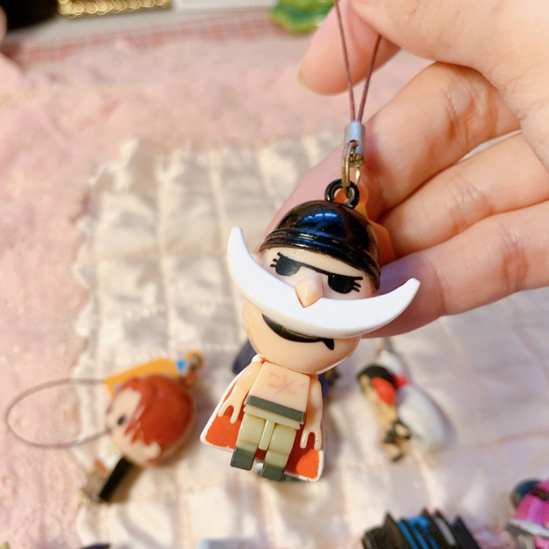 Mô hình móc khoá đồ chơi chính hãng nhật bản one piece siêu nhân