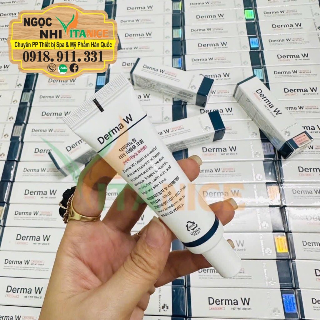 Kem dưỡng trắng, ngừa nám Derma W Dr Innoderm