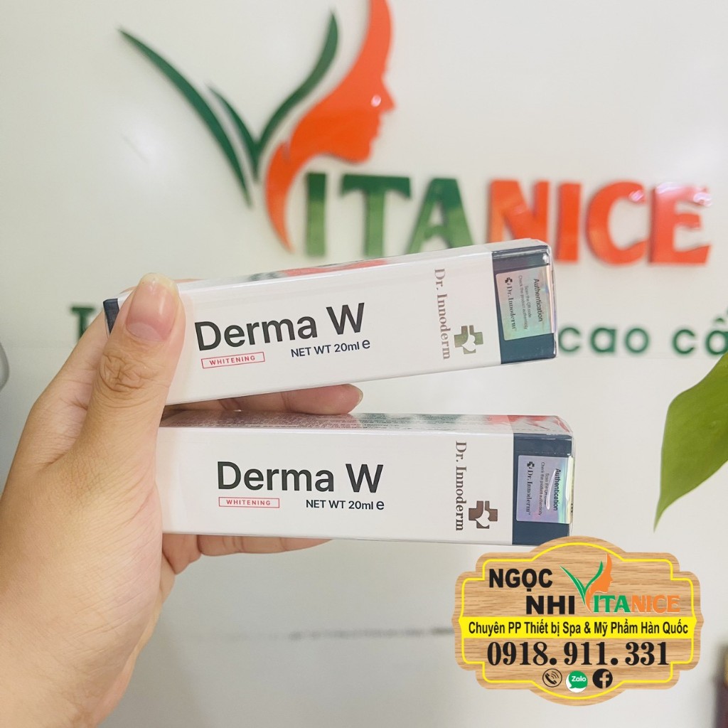 Kem dưỡng trắng, ngừa nám Derma W Dr Innoderm