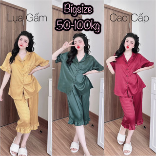 (Siêu phẩm) Bộ Lụa Gấm cao cấp 3 size 50-100kg