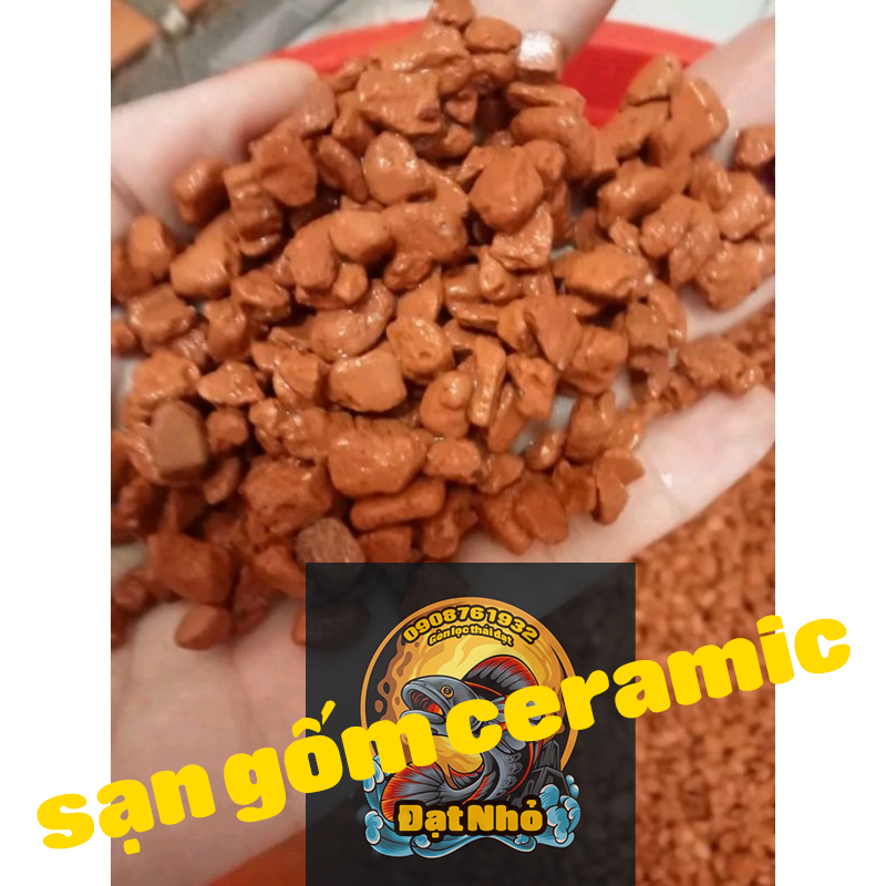 Sạn gốm ceramic chuyên làm nền cho cá lóc và hồ thủy sinh và tép