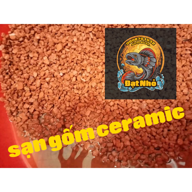 Sạn gốm ceramic chuyên làm nền cho cá lóc và hồ thủy sinh và tép
