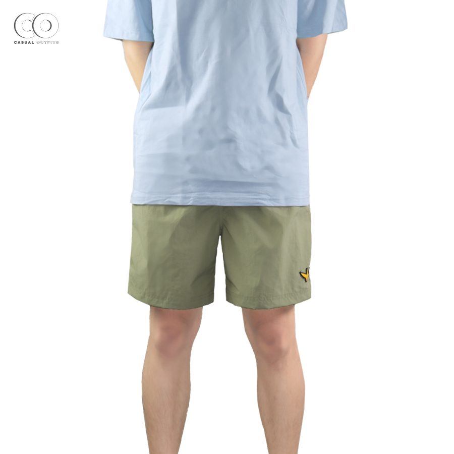 Quần short unisex vải dù mềm thoáng mát - 3 màu