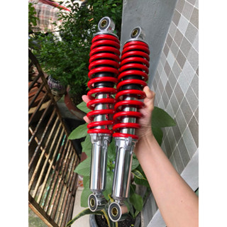 [ 1 cặp] Phuộc nhún sau Tải 300kg lắp cho xe Dream, Wave, Wave RS, Future, Future Neo, Cub...- ty không dầu, tâm lỗ 35cm