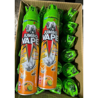 Bình xịt muỗi/côn trùng jumbo vape 600ml / 300ml hương cam chanh/ không mùi