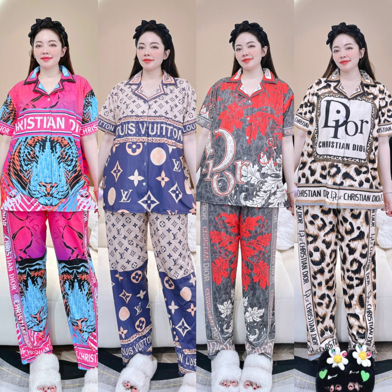 BỘ THUN LẠNH PIJAMA tay ngắn