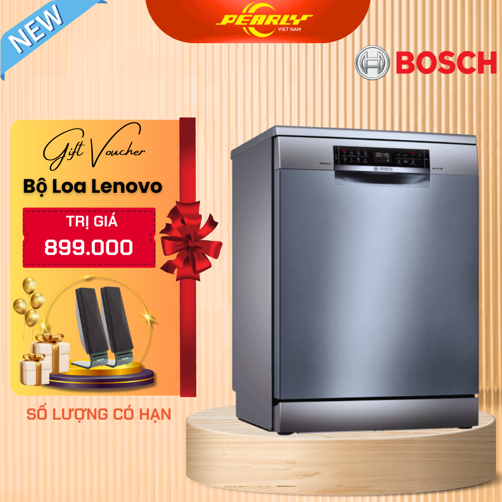 - Máy Rửa Chén Bát Bosch SMS6ZCI49E Seri 6 Sấy Zeolith – Nhập Khẩu Đức