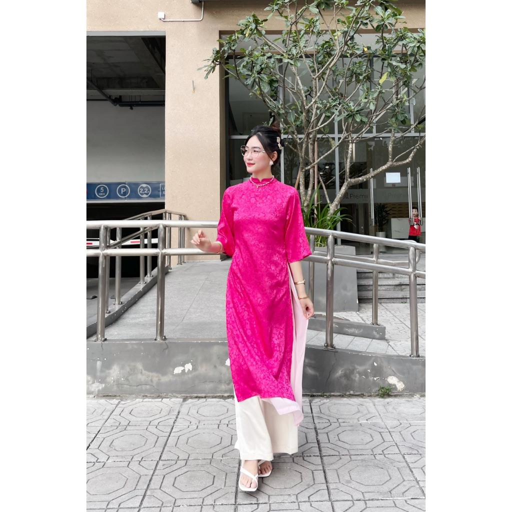 SET ÁO DÀI AN YÊN nhiều màu có bán lẻ áo quần