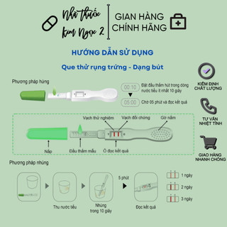 Que thử rụng trứng Safely Ovulation (CÓ CHE TÊN SP)