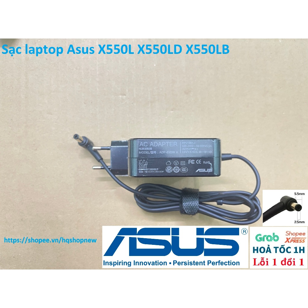 ⚡️ Sạc laptop Asus X550L X550LD X550LB