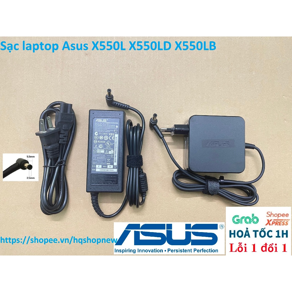 ⚡️ Sạc laptop Asus X550L X550LD X550LB
