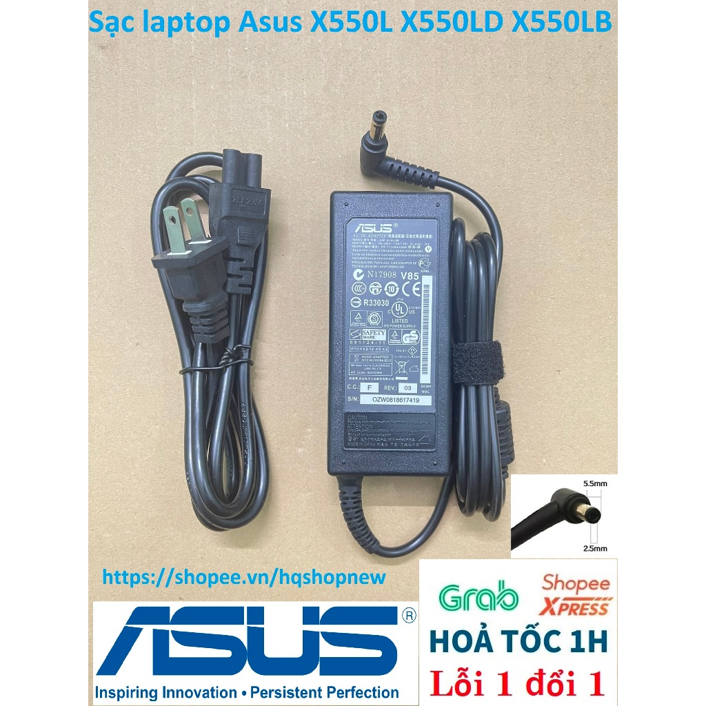 ⚡️ Sạc laptop Asus X550L X550LD X550LB