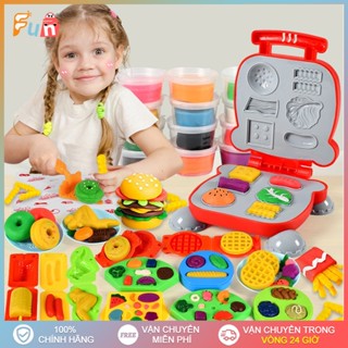  Bộ Đồ Chơi Đất Sét máy Nấu Ăn Đất Nặn Tạo Hình Đồ Ăn Kích Thích Sáng Tạo Đồ Chơi Giáo Dục 