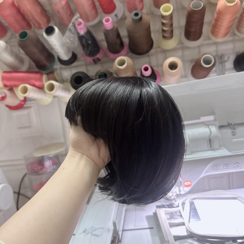 Tóc giả ngắn cho bé gái dễ thương