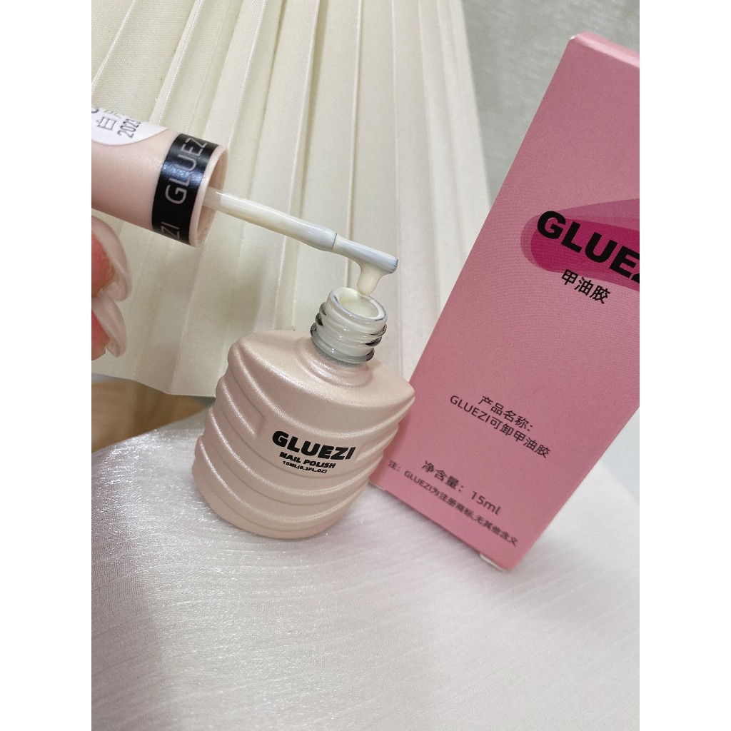Sơn gel đen , trắng , trắng sữa , nước gạo cao cấp - chất sơn siêu đặc , chổi sơn mềm - chai 15ml