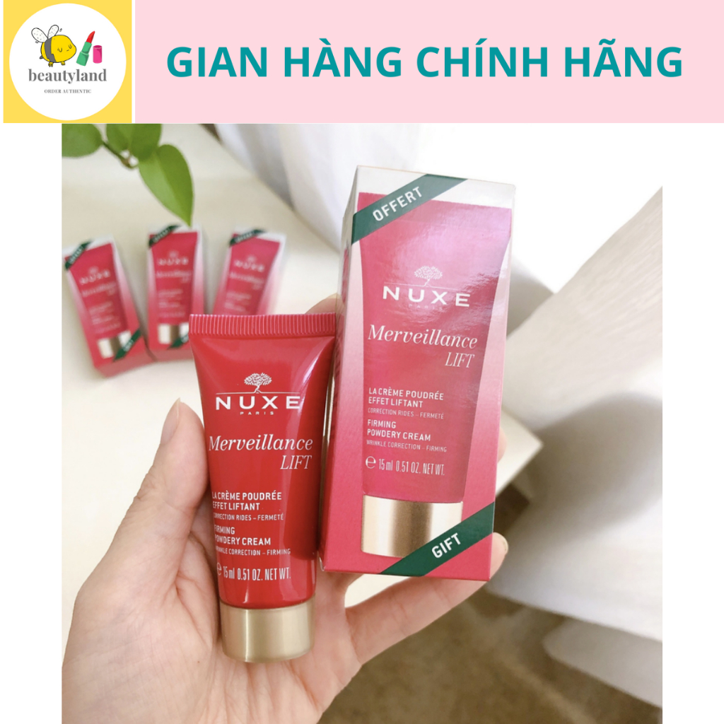 Kem dưỡng dạng gel, cream ngăn ngừa lão hoá, chống nhăn, nâng cơ Nuxe Paris 15ml