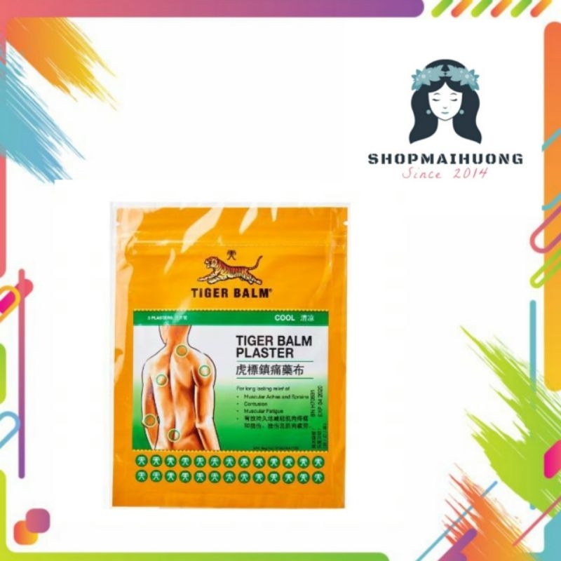 Miếng dán tiger balm plaster Cool