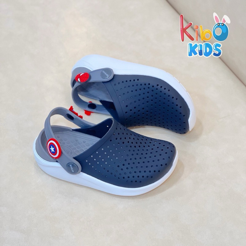 Dép sục cross literide cho bé tặng kèm 4 sticker