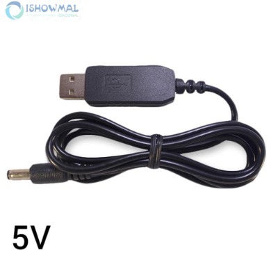 Cáp Chuyển ĐổI USB 5V Sang Jack 5V 9V 12V Jack 5.5 * 2.1MM