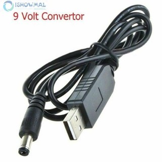 Cáp chuyển đổi usb 5v sang jack 5v 9v 12v jack 5.5 * 2.1mm