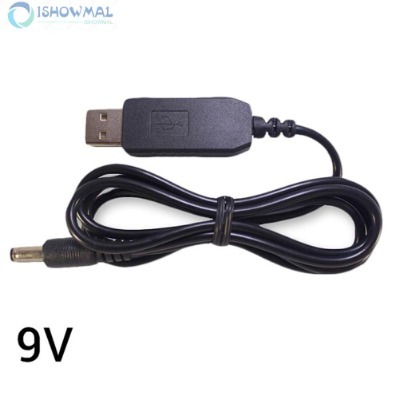 Cáp Chuyển ĐổI USB 5V Sang Jack 5V 9V 12V Jack 5.5 * 2.1MM