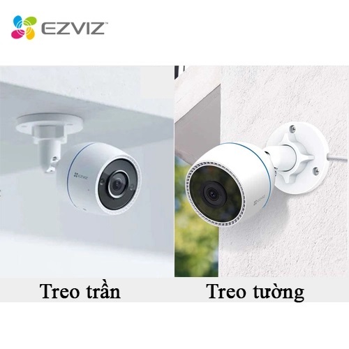 Camera Wifi ngoài trời EZVIZ H3C 1080P- kèm mic thu âm chính hãng bh 2 năm