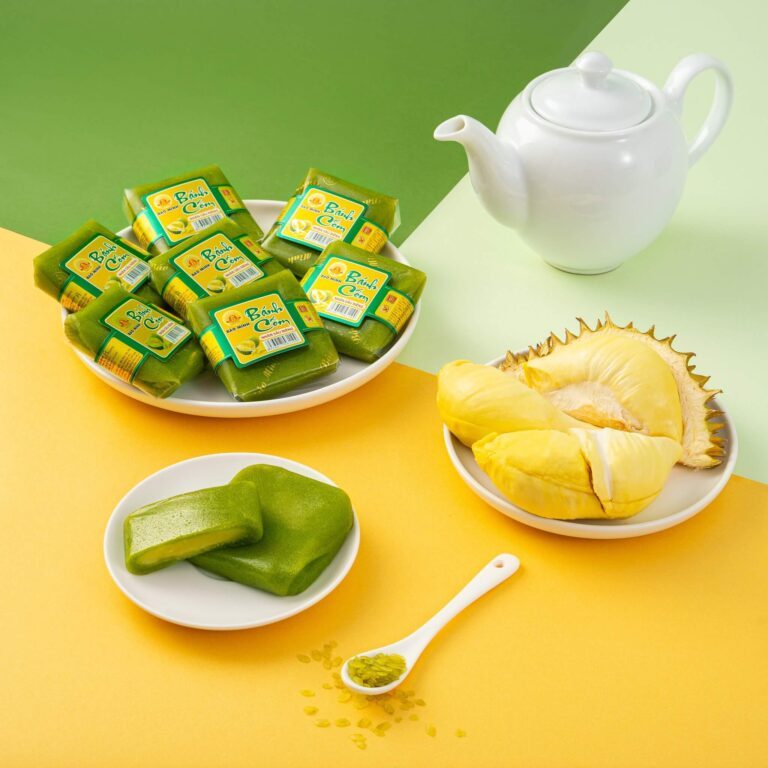 Bánh cốm sầu riêng – Bảo Minh  hsd 15 ngày