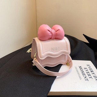 Túi xách nữ mini kèm nơ xinh cho mẹ và bé gái thời trang cao cấp_ TDC324