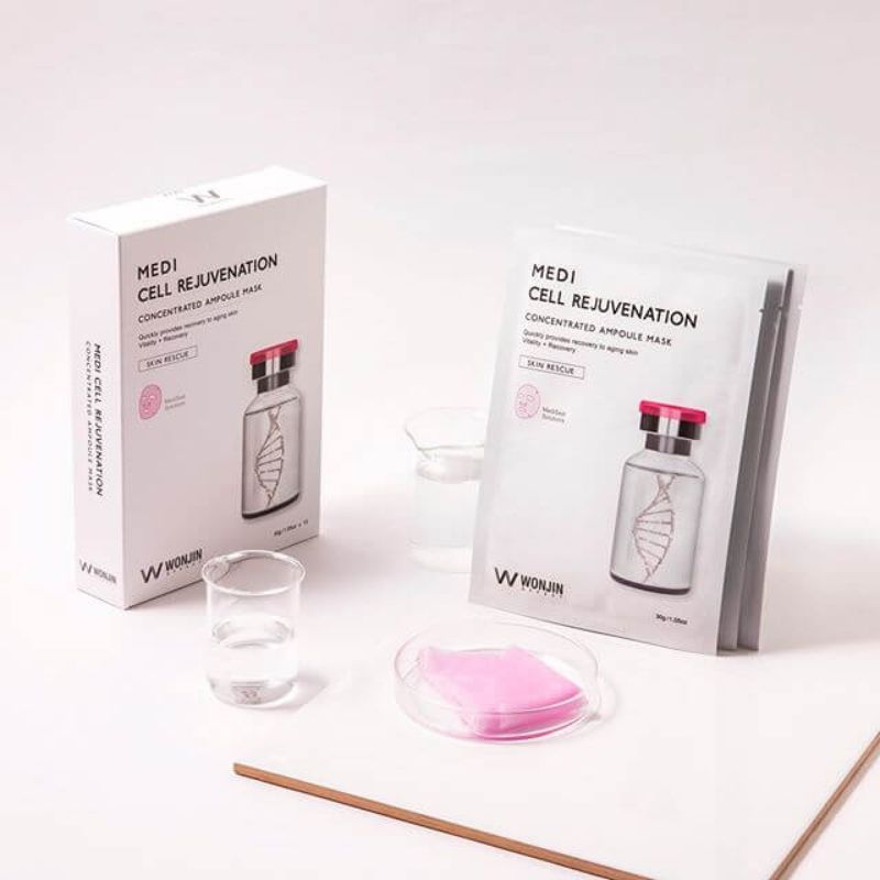 Combo 10 Mặt Nạ Truyền Dịch Trẻ Hóa Da Wonjin Derma Rejuvenation 30mlx10