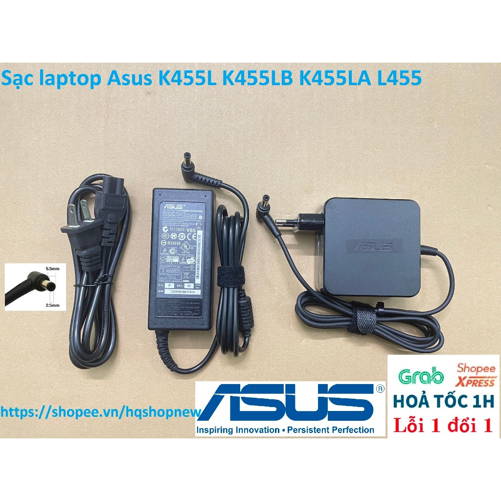 ⚡️ Sạc laptop Asus K455L K455LB K455LA L455
