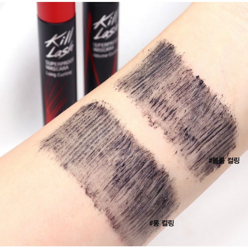 Chuốt mi CLIO Kill Lash Superproof Mascara làm cong mi chống trôi