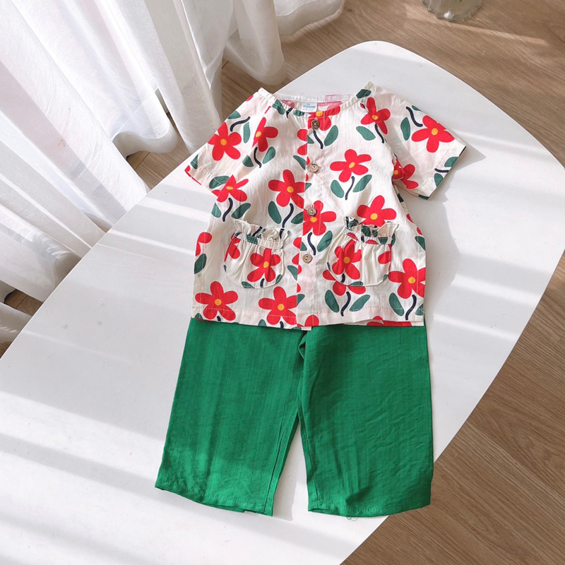 SET BỘ BÀ BA CHO BÉ GÁI