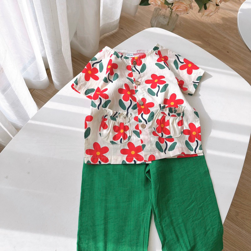 SET BỘ BÀ BA CHO BÉ GÁI