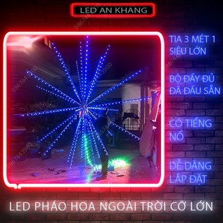 Đèn nháy pháo hoa, đèn pháo hoa led có âm thanh ngoài trời đấu sẵn