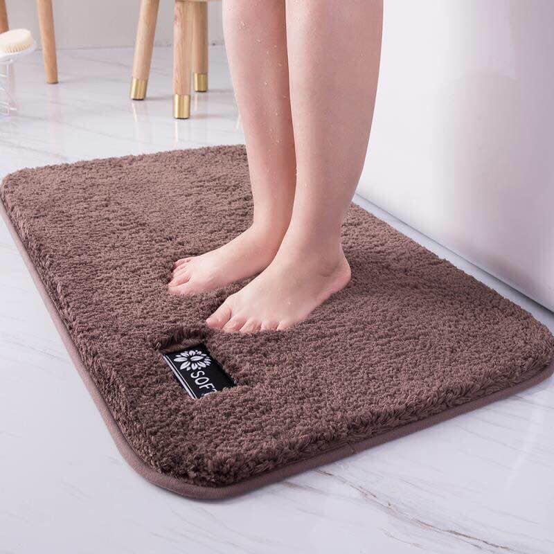 Thảm lau chân, thảm chùi chân nhà tắm, thấm nước, kích cỡ 60x40cm