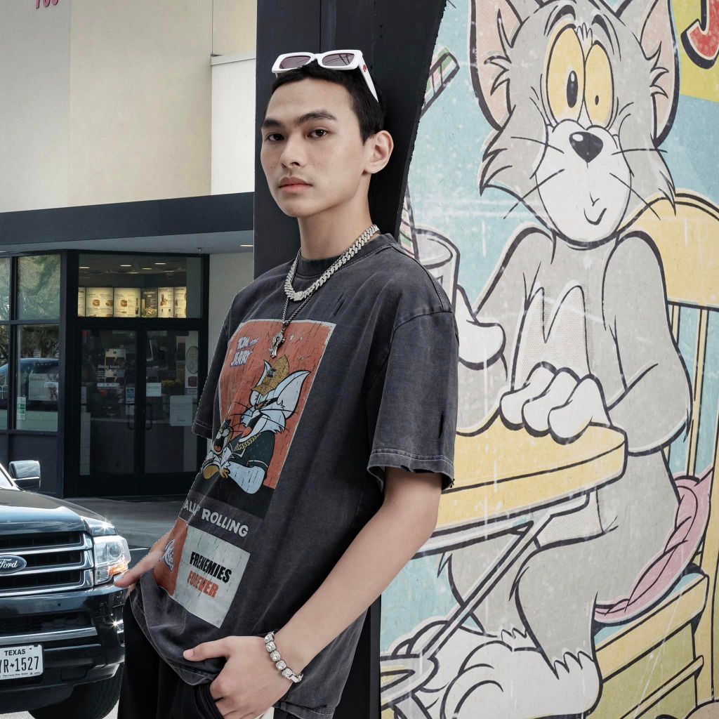 Áo phông nam MIKENCO TJ Frenemies T-shirt