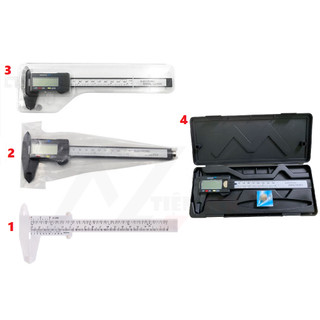 Thước kẹp điện tử 150mm, thước cặp điện tử, thước kẹp đo lông mày, thước kẹp đo điện tử - đã gồm pin