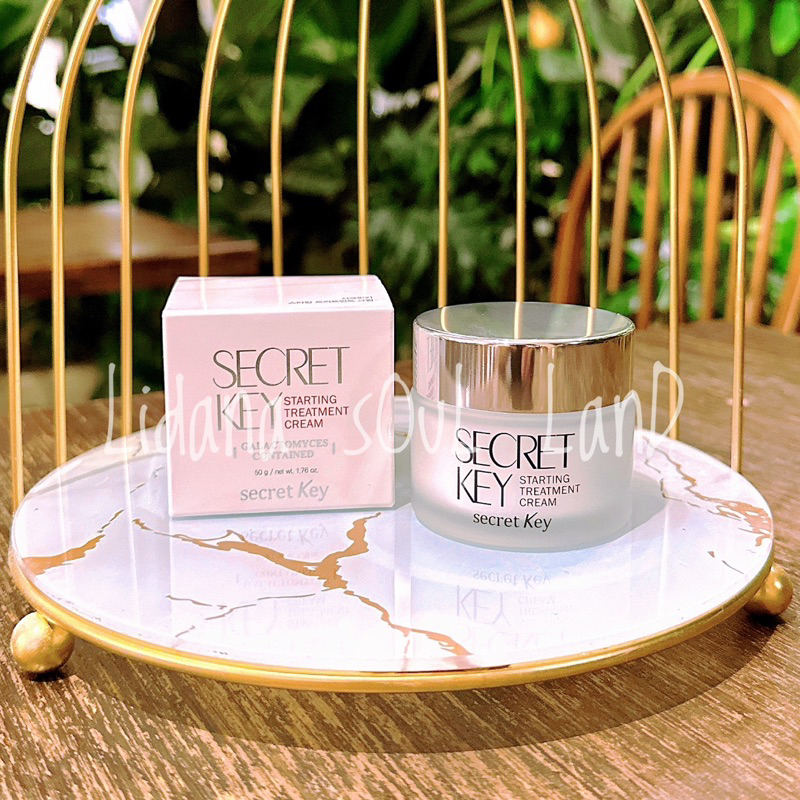 Kem dưỡng trắng, sáng, trẻ hoá da tự nhiên Secret Key Starting Treatment Cream