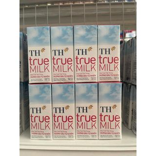 Sữa tươi tiệt trùng TH True Milk hương dâu , so-co-la 180ml - Lốc 4 hộp