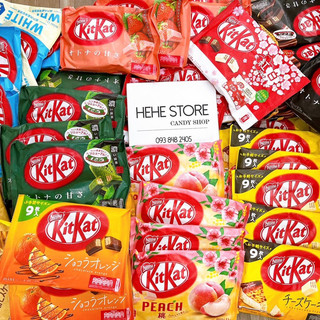 HƠN 20 VỊ SOCOLA KITKAT Nhật Bản